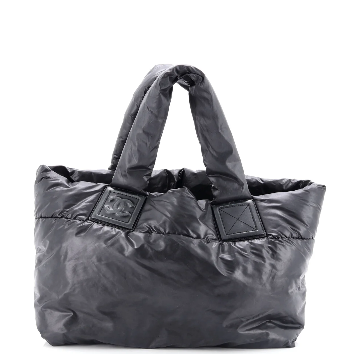 Coco Cocoon Reversible Tote Quilted Lambskin Small - Deep Luxury