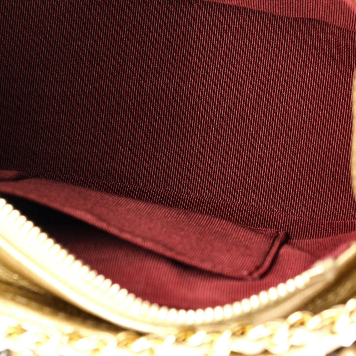 Gabrielle Hobo Quilted Ombre Goatskin Small - Deep Luxury