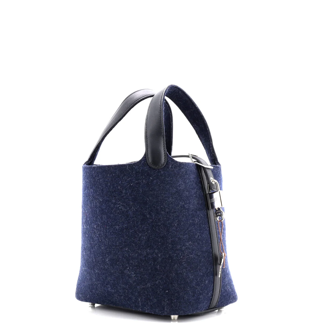 Picotin Lock Bag Felt with Leather PM - Deep Luxury