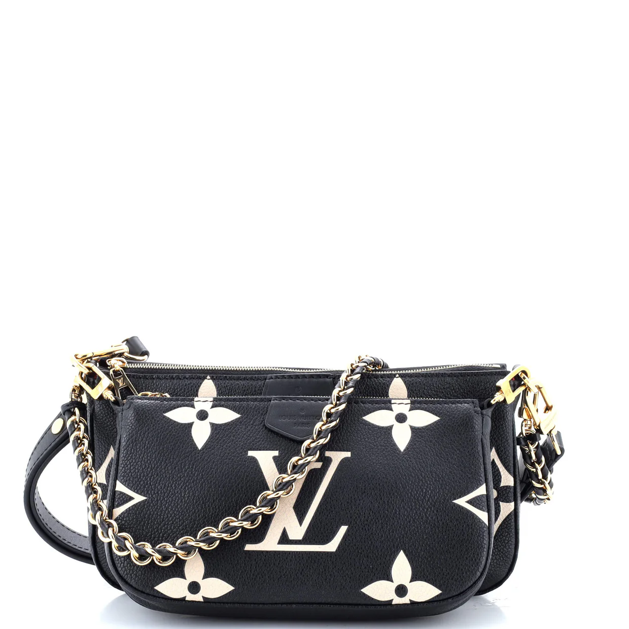 Multi Pochette Accessoires Bicolor Monogram Empreinte Giant - Deep Luxury