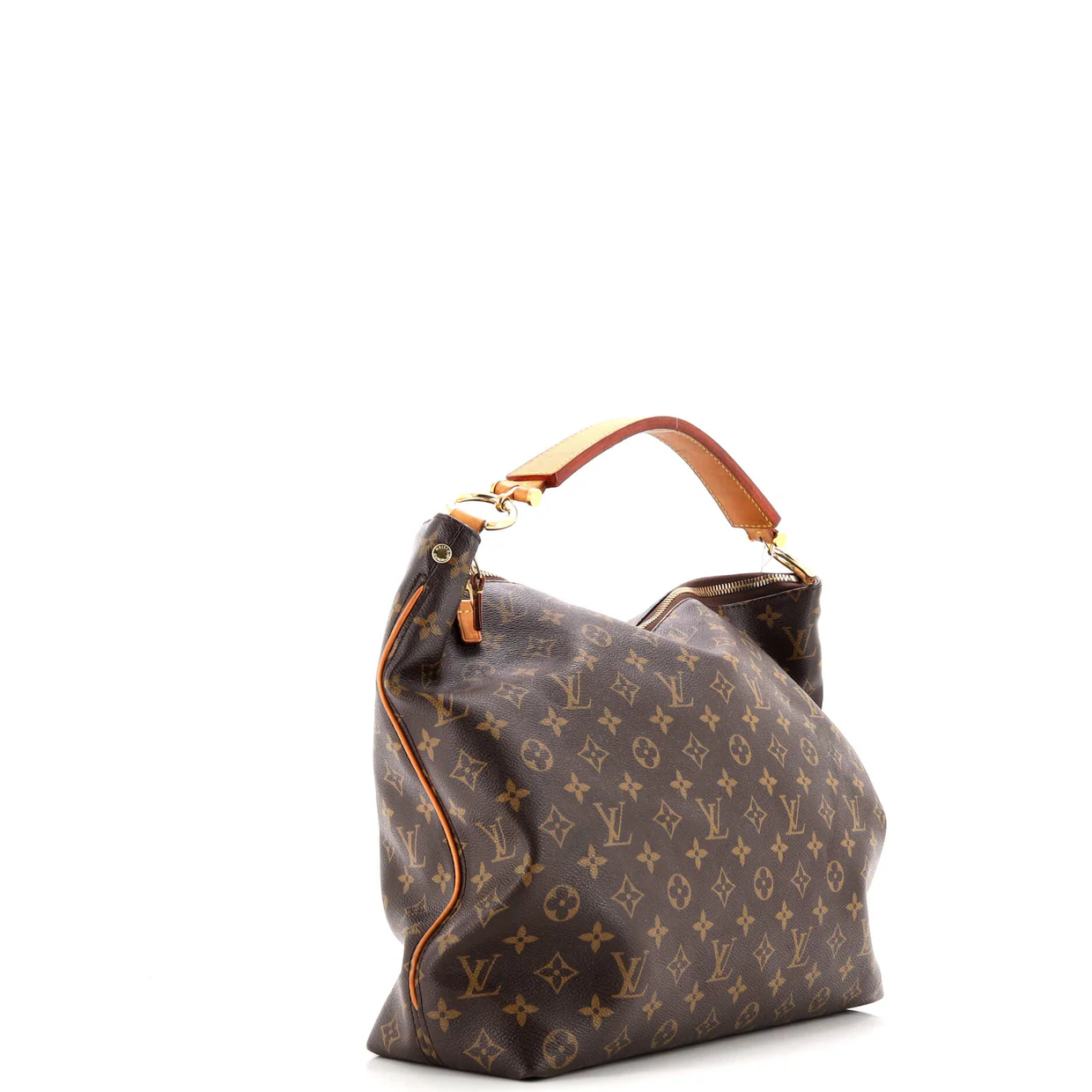 Sully Handbag Monogram Canvas MM - Deep Luxury