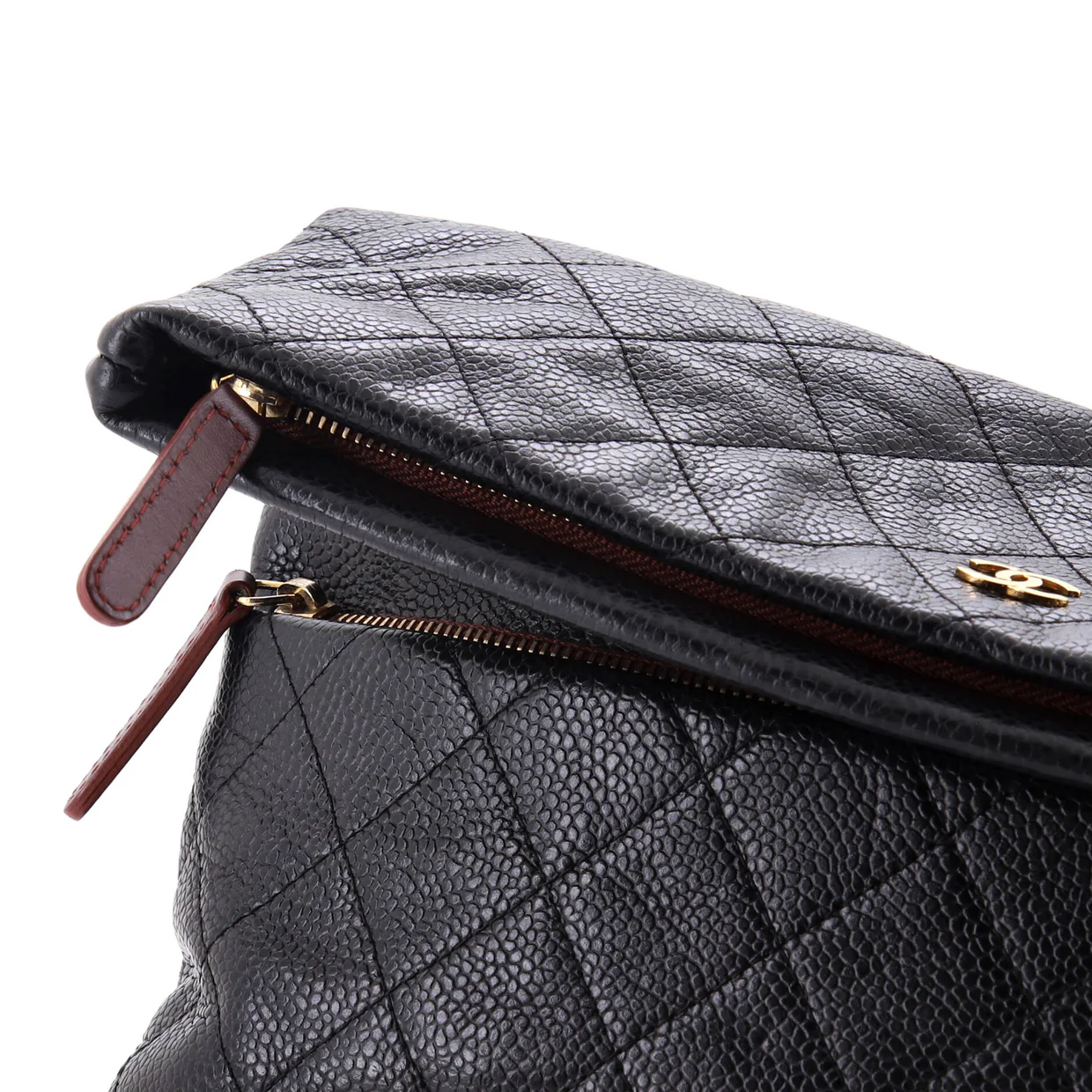 Beauty CC Clutch Quilted Caviar - Deep Luxury