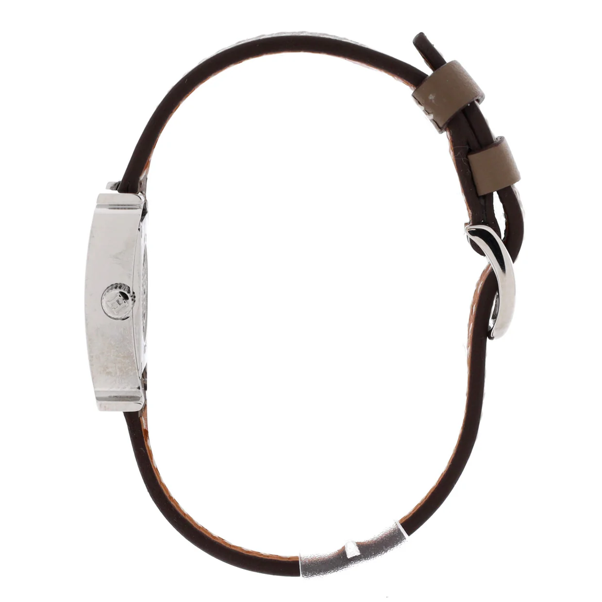 Heure H Quartz Watch Plated Metal and Leather 17 - Deep Luxury