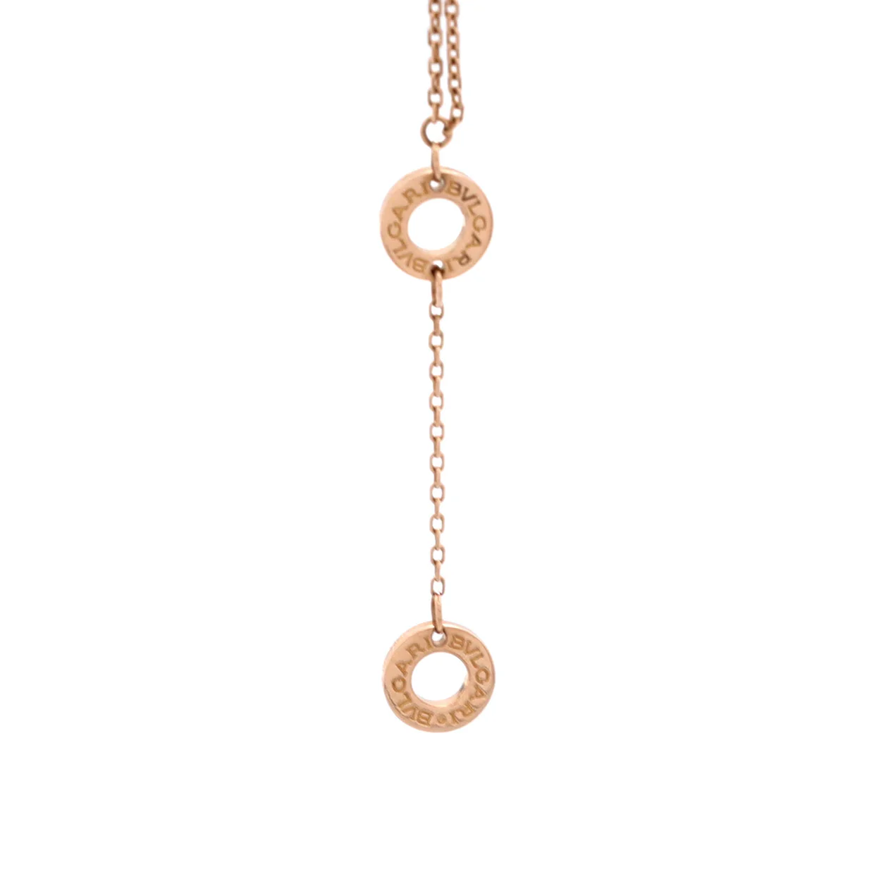 Divas' Dream Open Bracelet Necklace 18K Rose Gold and Diamonds - Deep Luxury