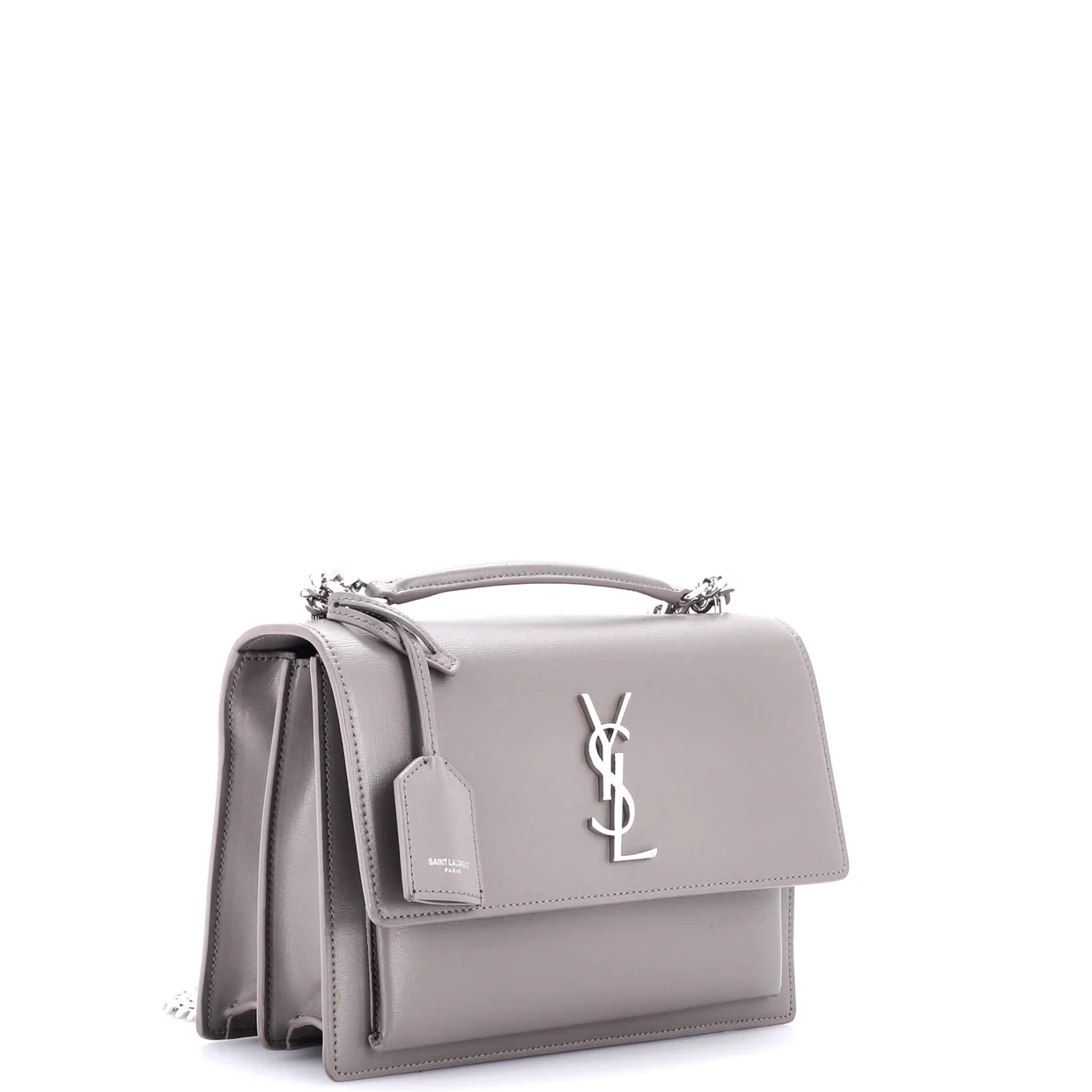 Sunset Crossbody Bag Leather Medium - Deep Luxury