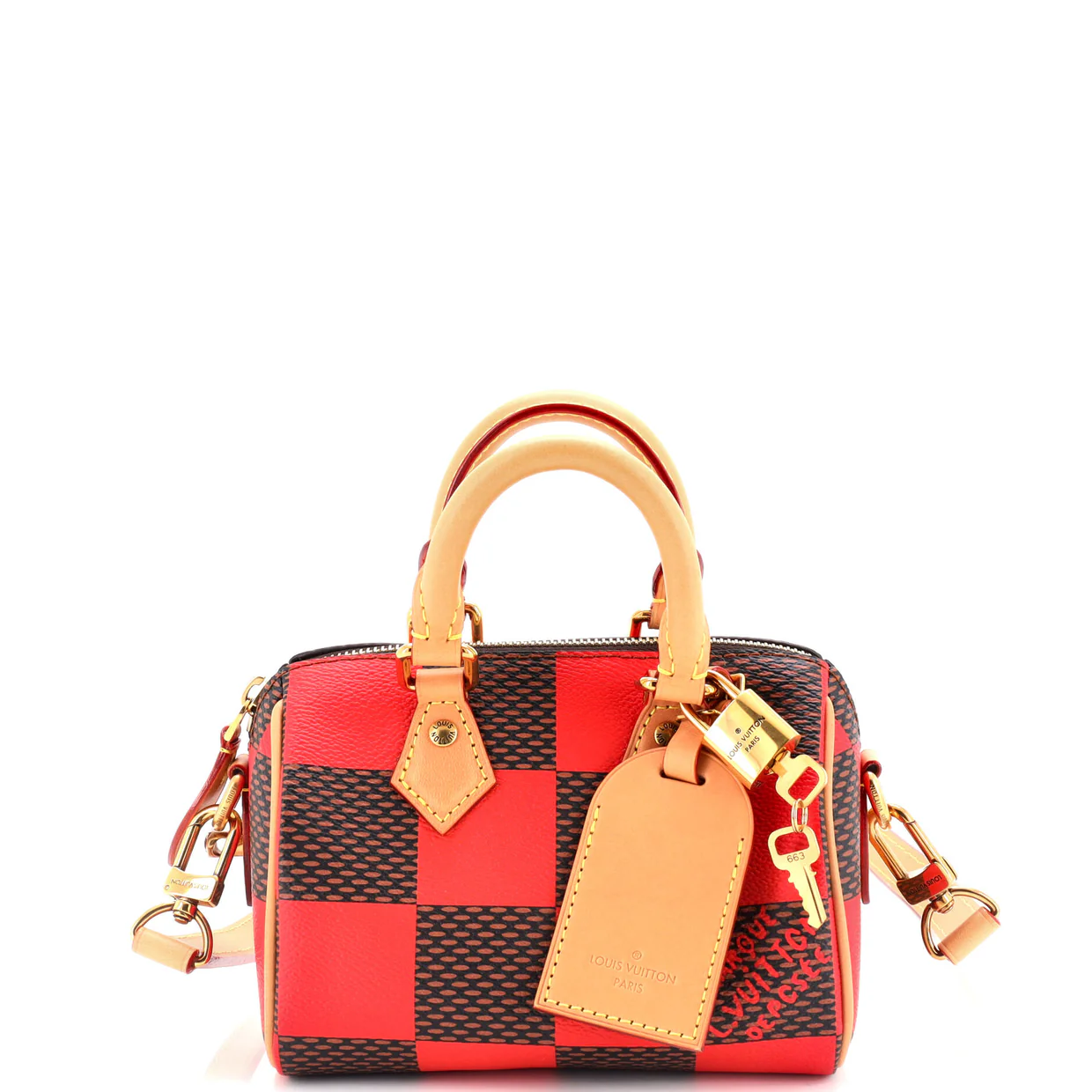 Speedy Bandouliere Bag Damier Pop 18 - Deep Luxury
