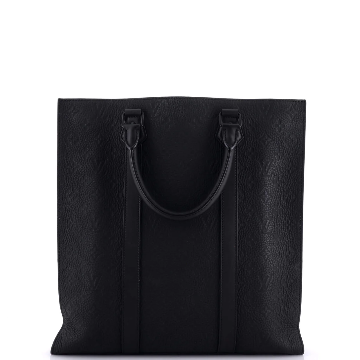 Sac Plat NV Bag Monogram Taurillon Leather - Deep Luxury