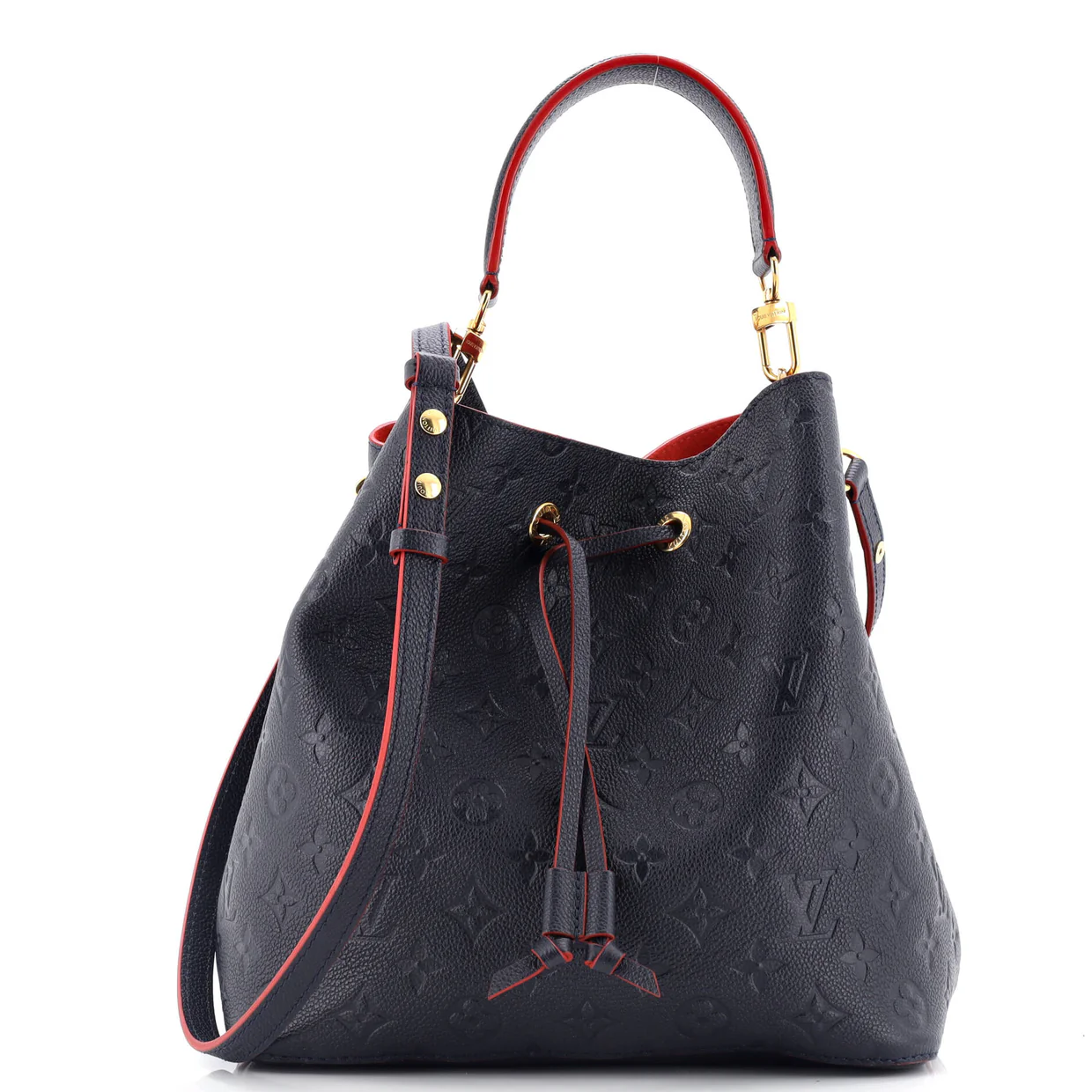 NeoNoe Handbag Monogram Empreinte Leather MM - Deep Luxury