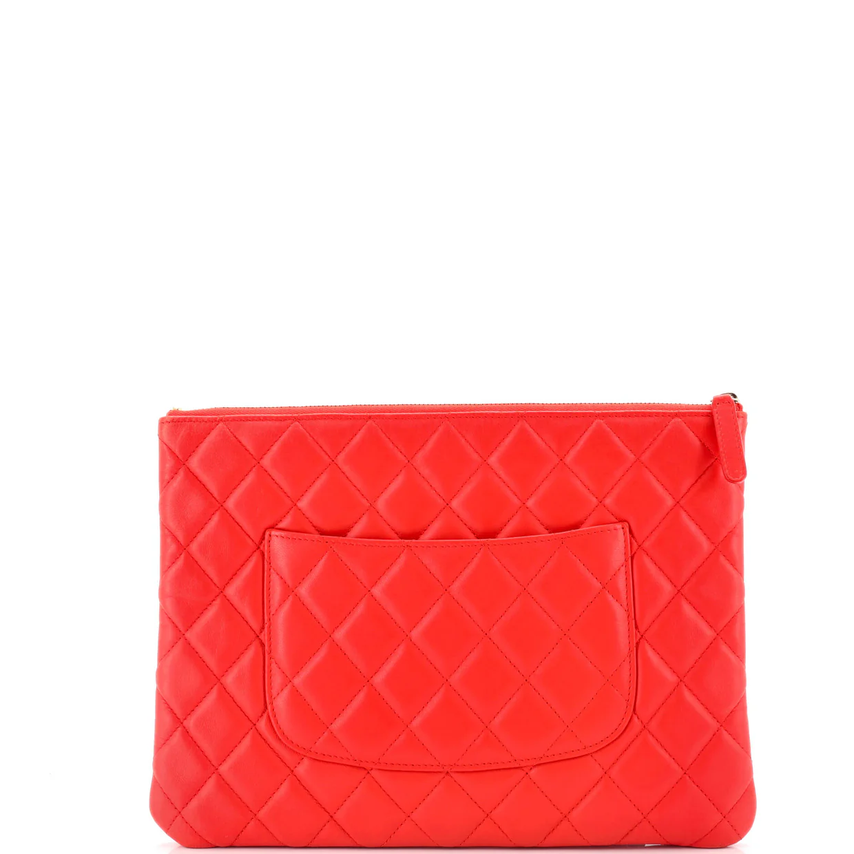 O Case Clutch Quilted Lambskin Medium - Deep Luxury