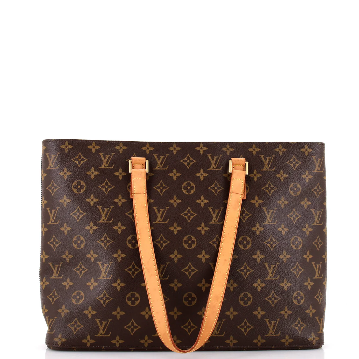Luco Handbag Monogram Canvas - Deep Luxury