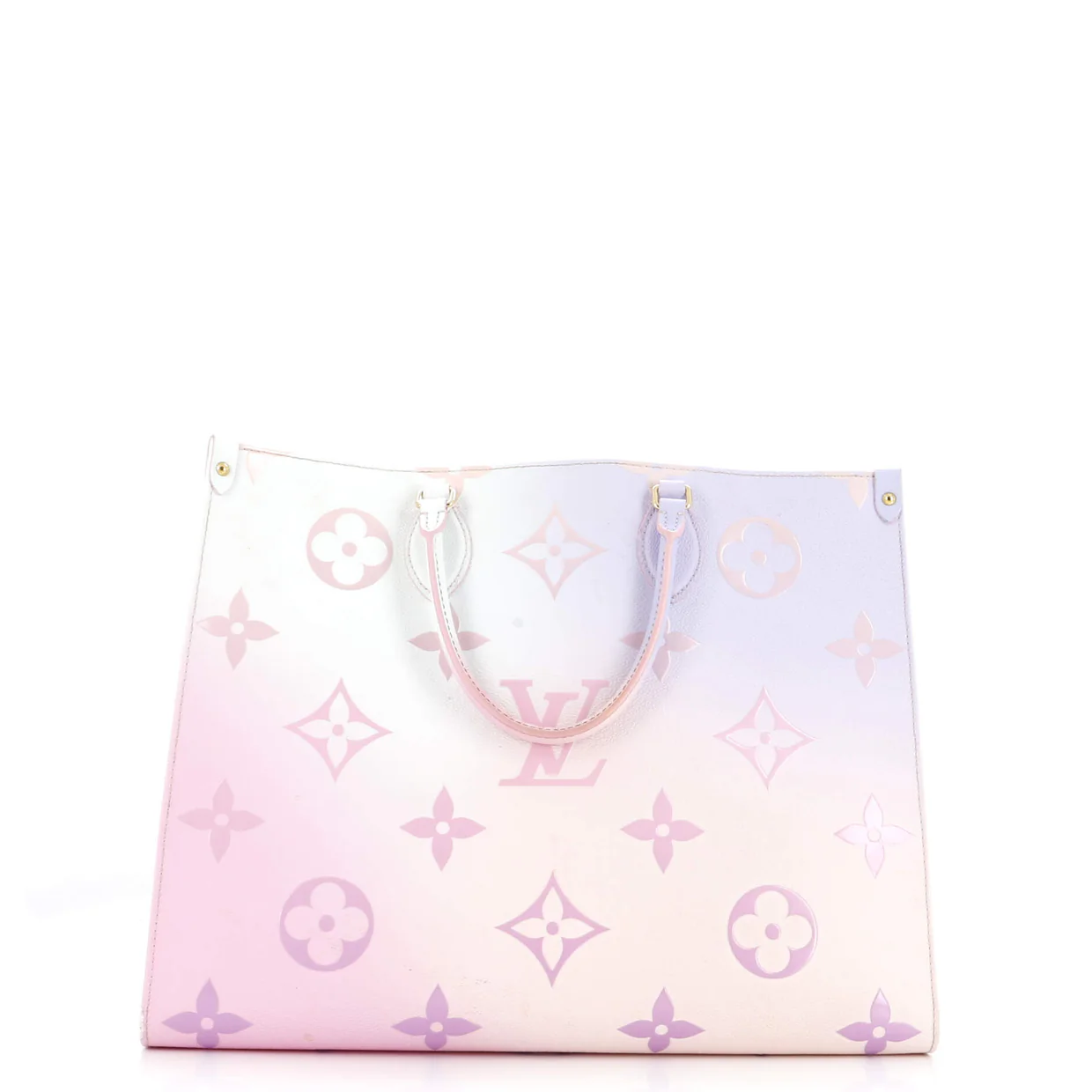 OnTheGo Tote Spring in the City Monogram Giant Canvas GM - Deep Luxury