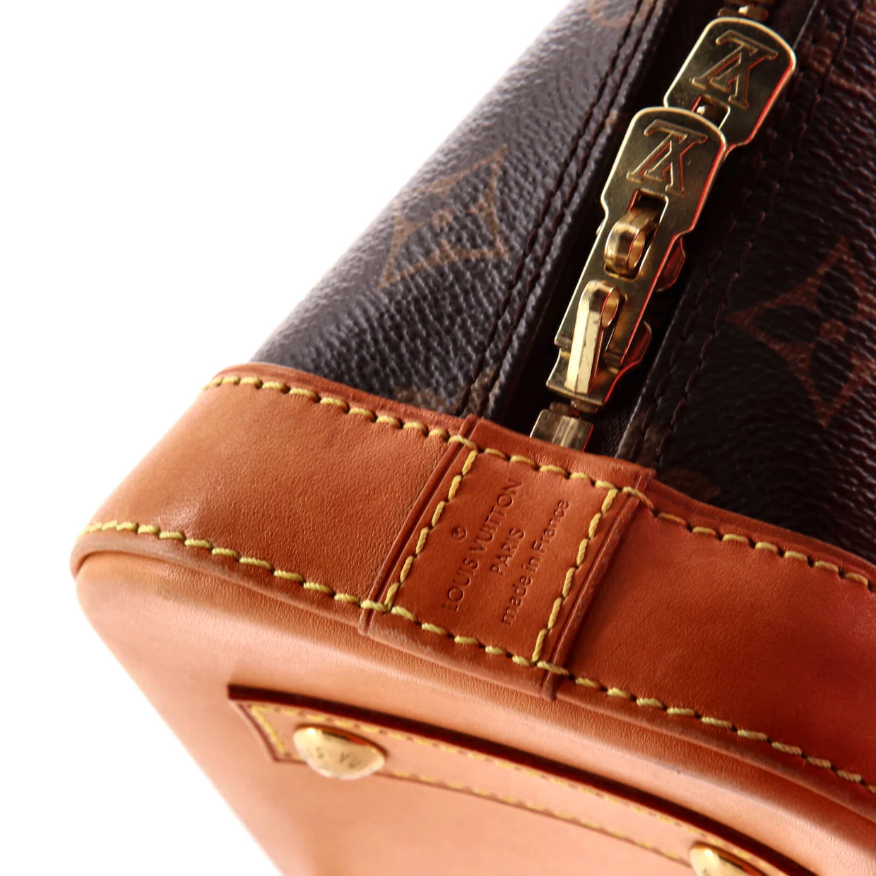 Alma Handbag Monogram Canvas BB - Deep Luxury