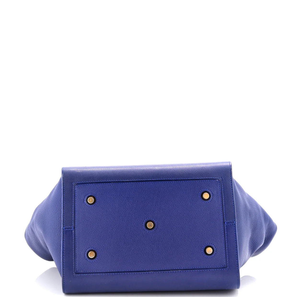 Tie Knot Tote Grainy Leather Medium - Deep Luxury