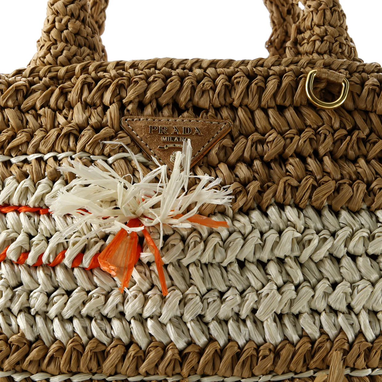 Canapa Convertible Tote Raffia Crochet Small - Deep Luxury