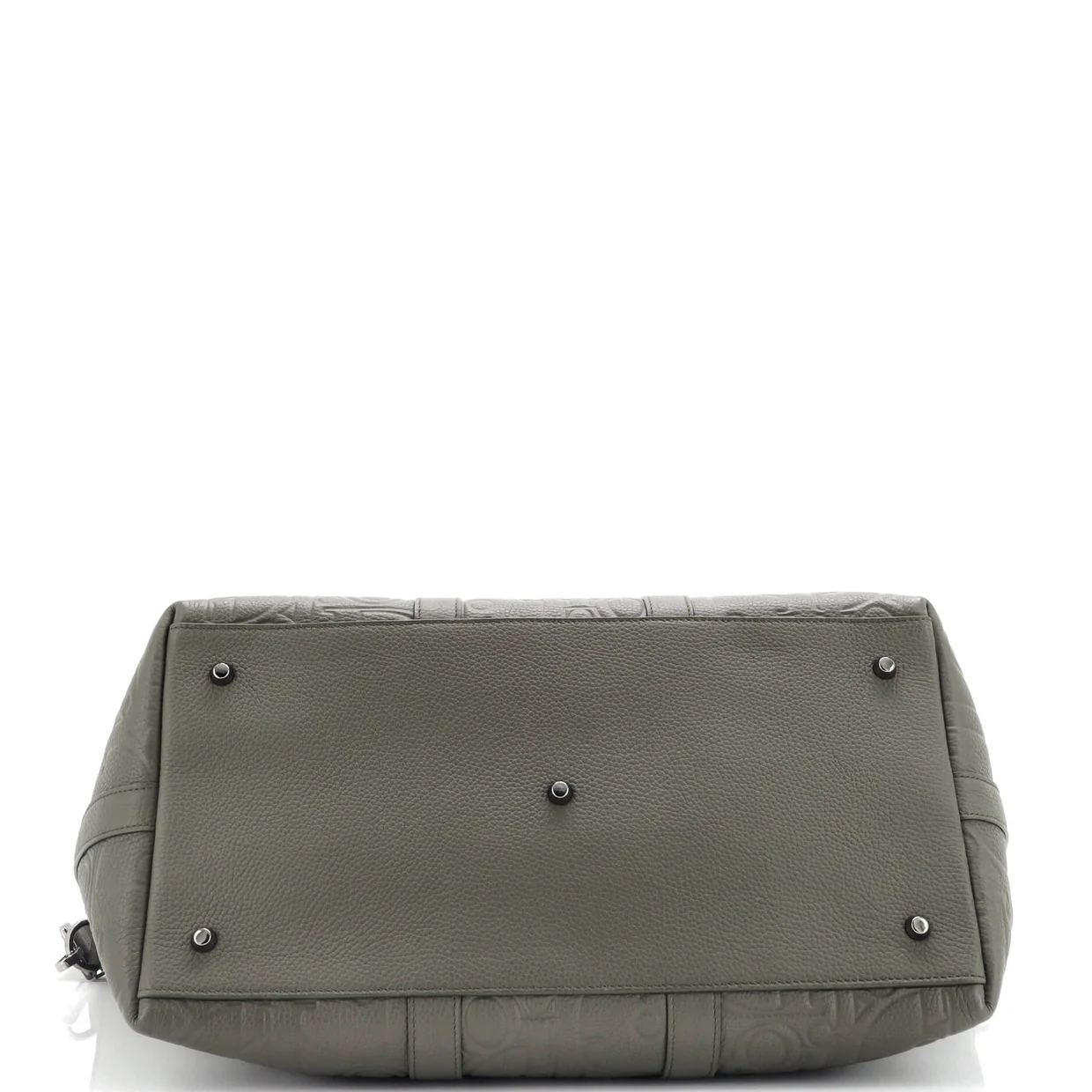 Weekender Convertible Tote Maxi Oblique Embossed Leather 40 - Deep Luxury