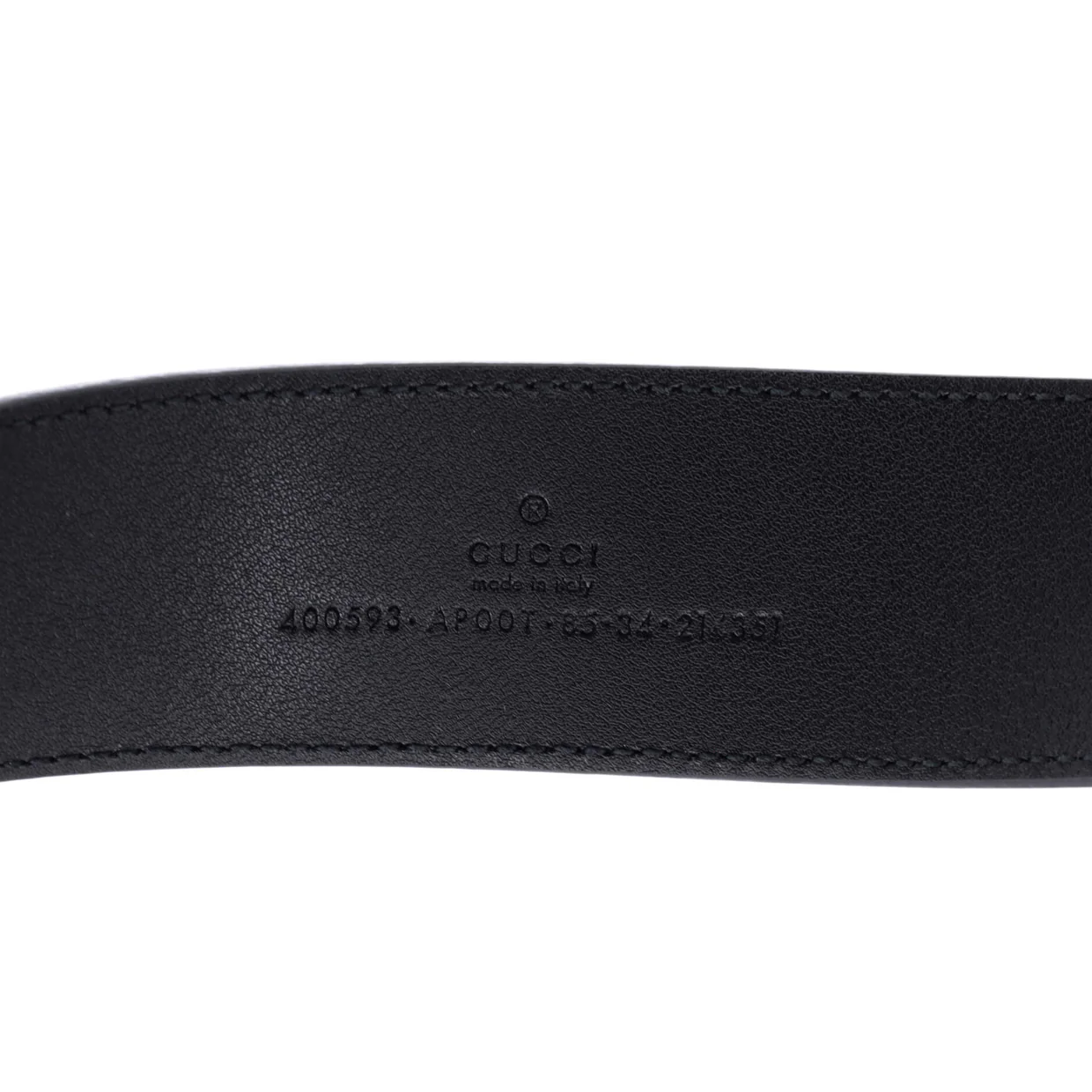 GG Marmont Belt Leather Wide 85 - Deep Luxury