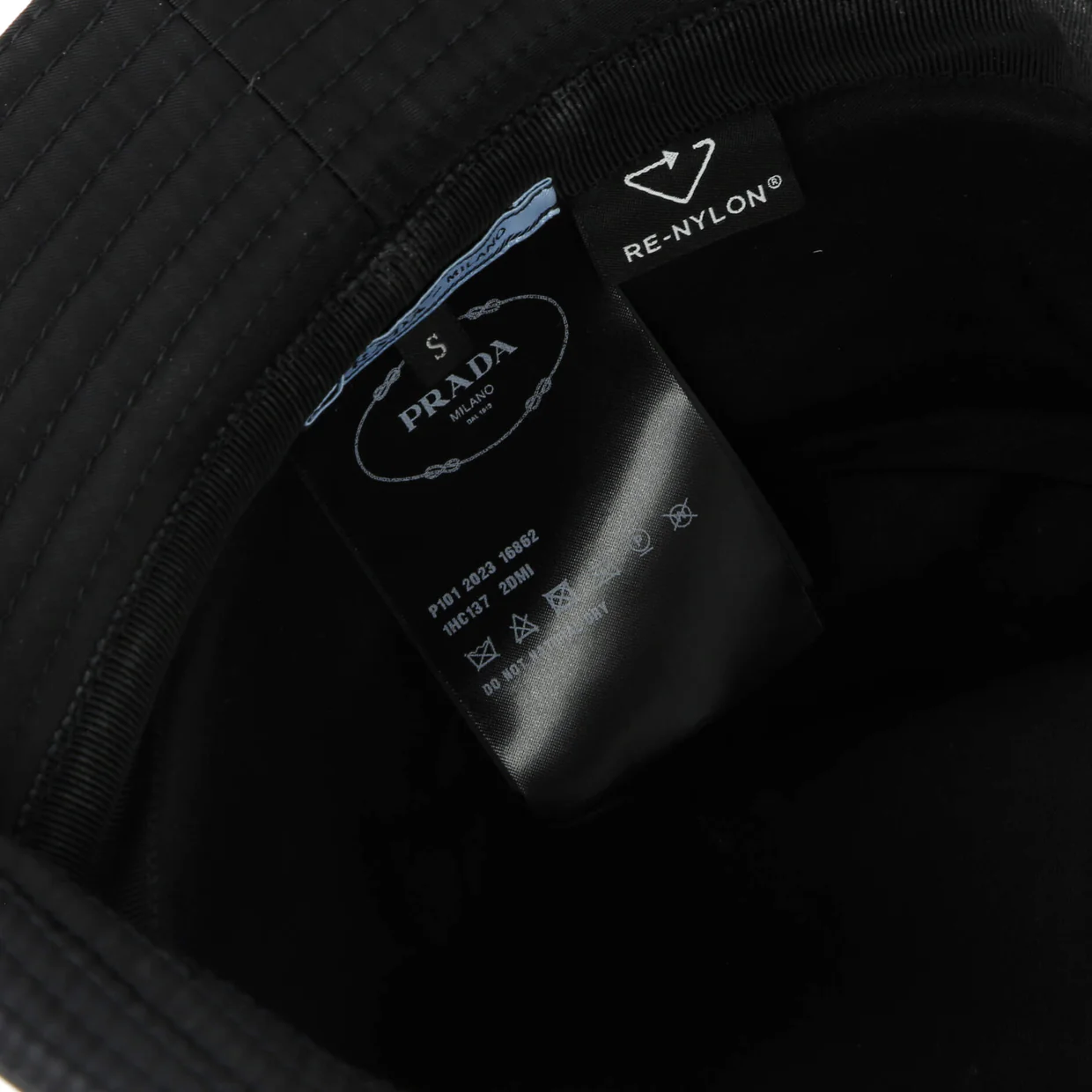 Logo Bucket Hat Re-Nylon - Deep Luxury
