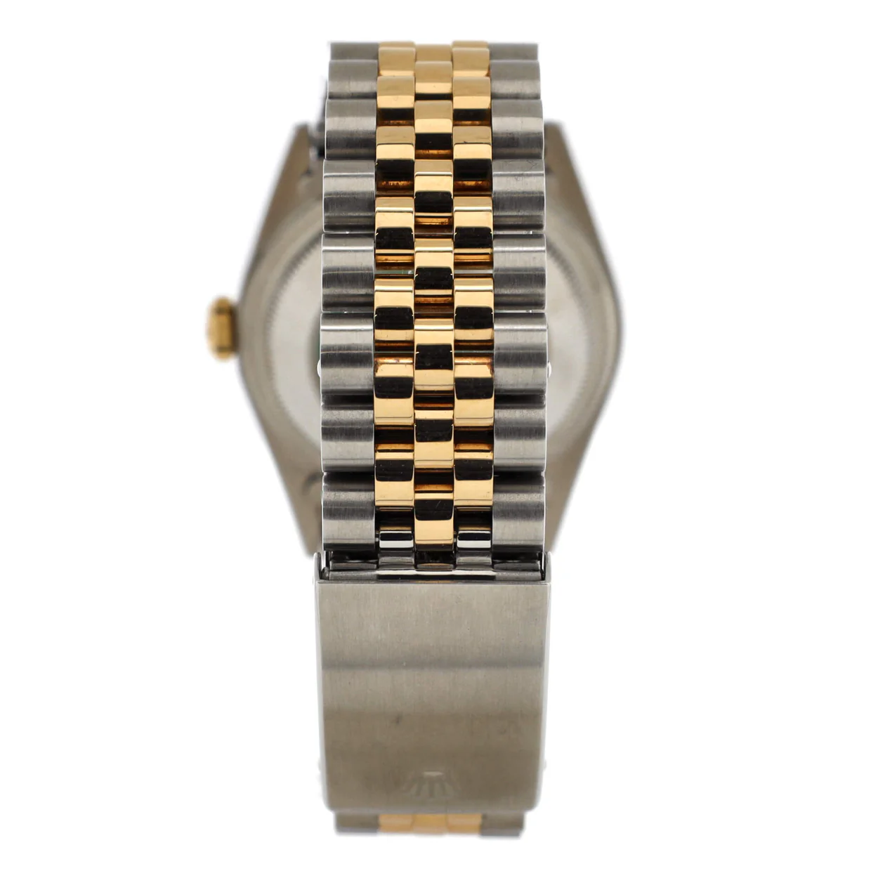 Oyster Perpetual Datejust Automatic Watch Stainless Steel and Yellow Gold with Diamond Markers 36 - Deep Luxury