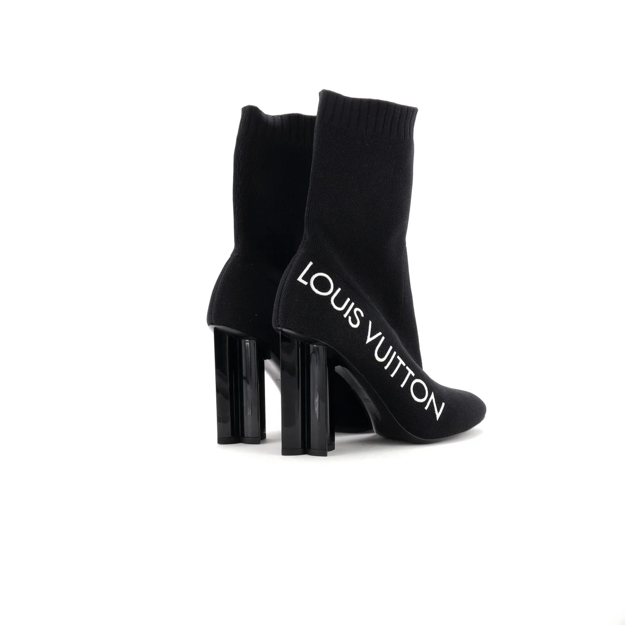 Women's Silhouette Ankle Boots Stretch Fabric - Deep Luxury