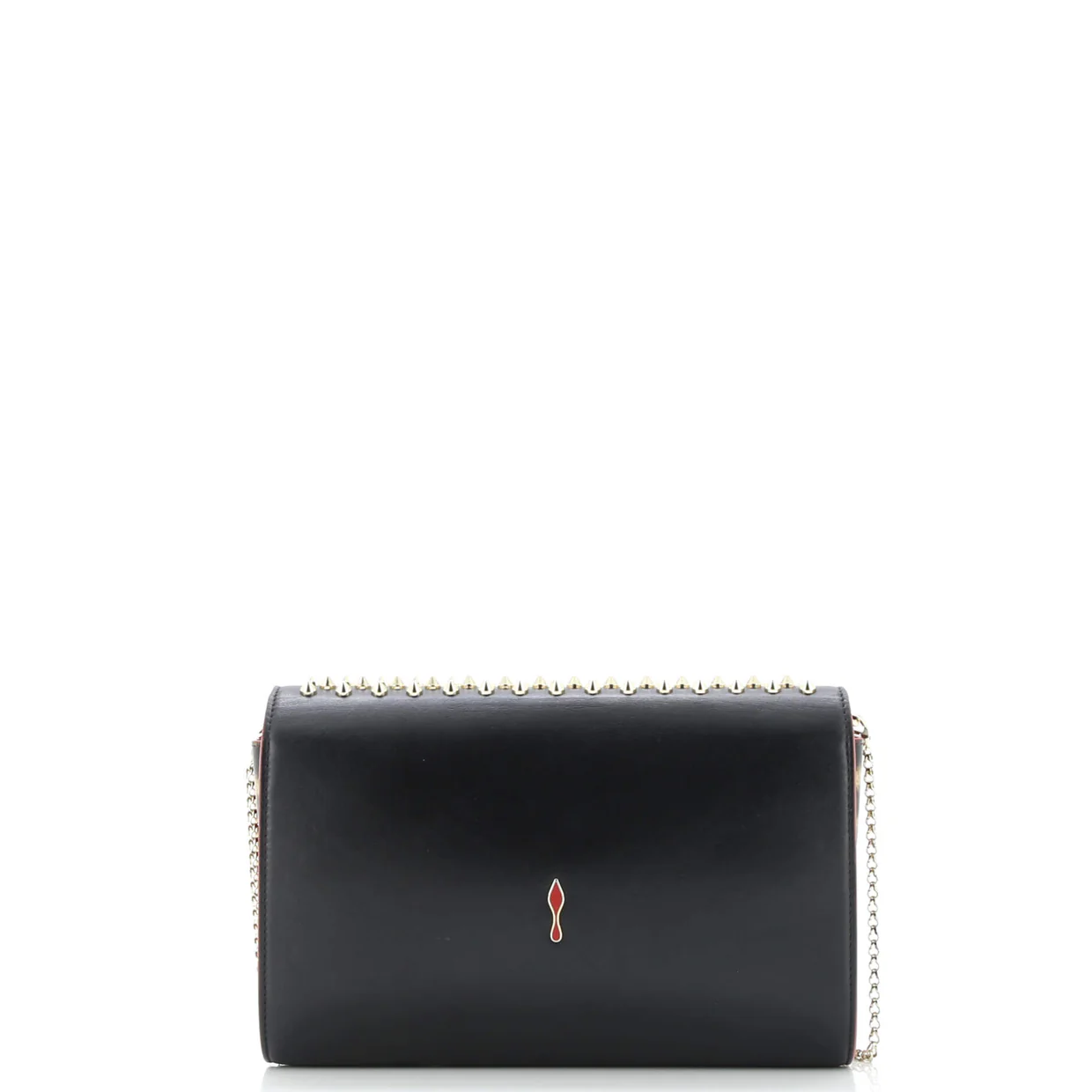 Paloma Clutch Spiked Leather - Deep Luxury