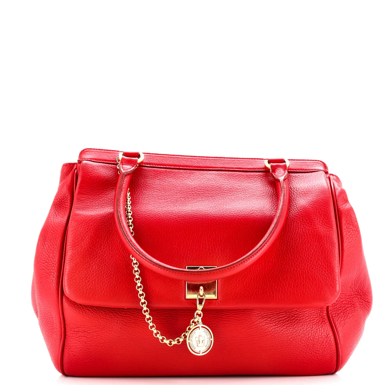 Miss Sicily Bag Leather Large - Deep Luxury