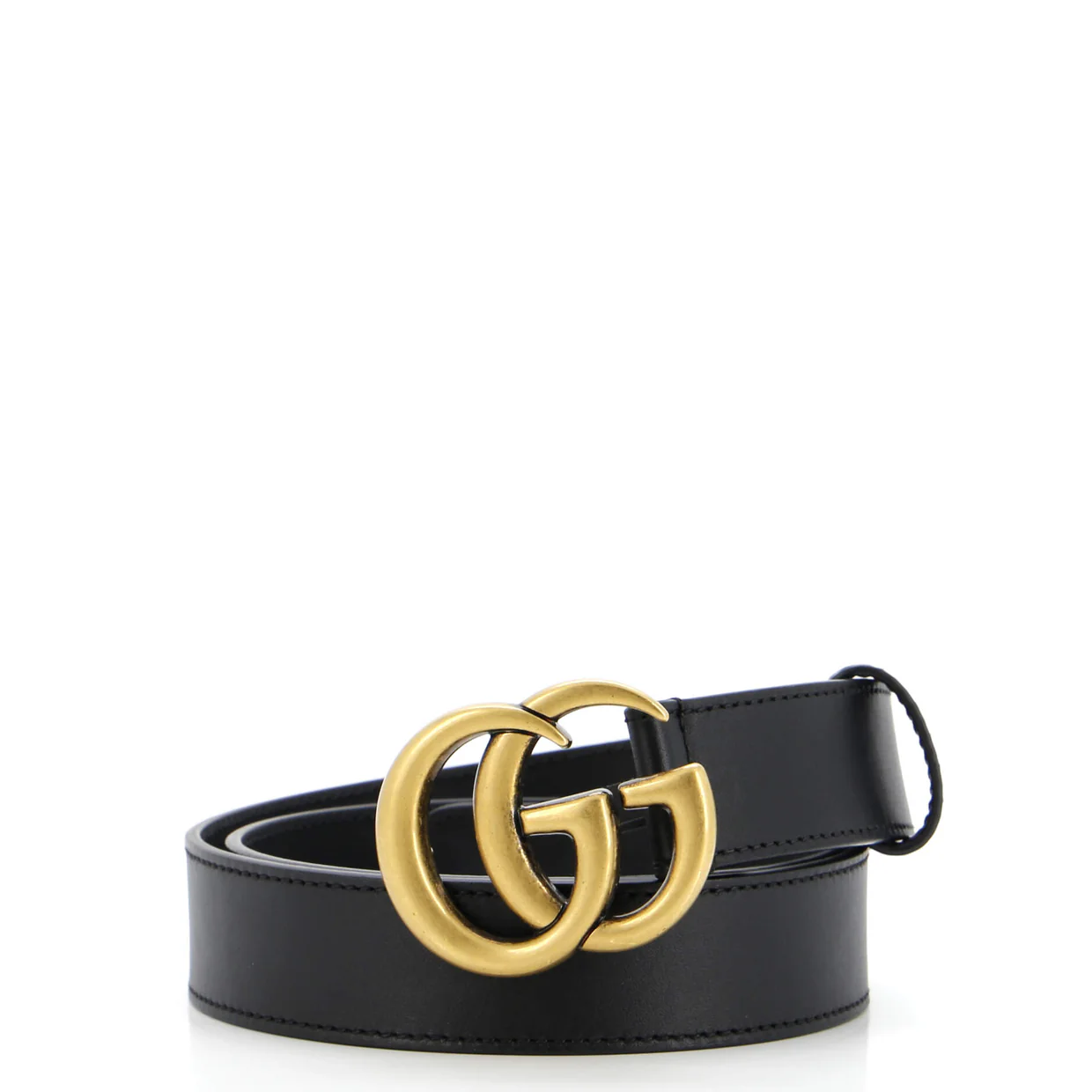 GG Marmont Belt Leather Medium 85 - Deep Luxury