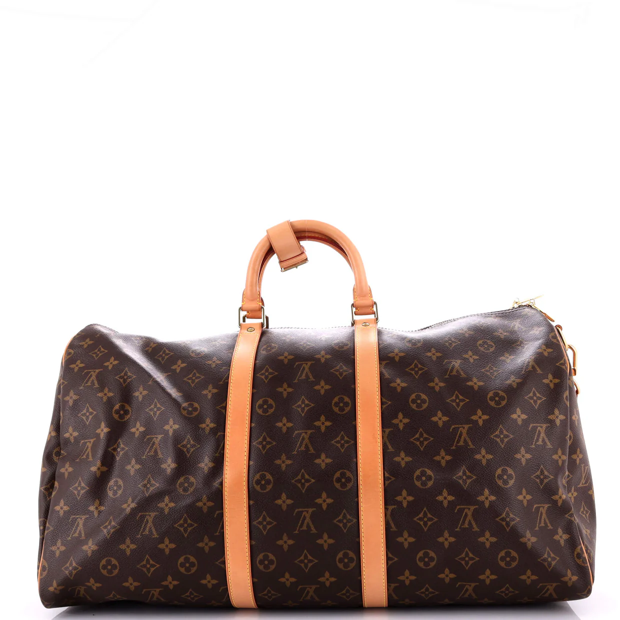 Keepall Bandouliere Bag Monogram Canvas 55 - Deep Luxury