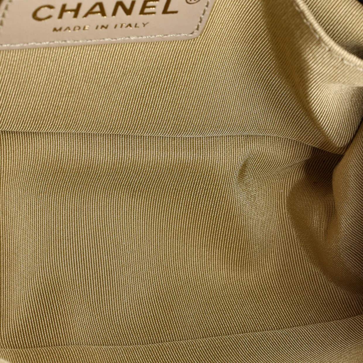 Boy Flap Bag Chevron Embellished Crumpled Calfskin Small - Deep Luxury