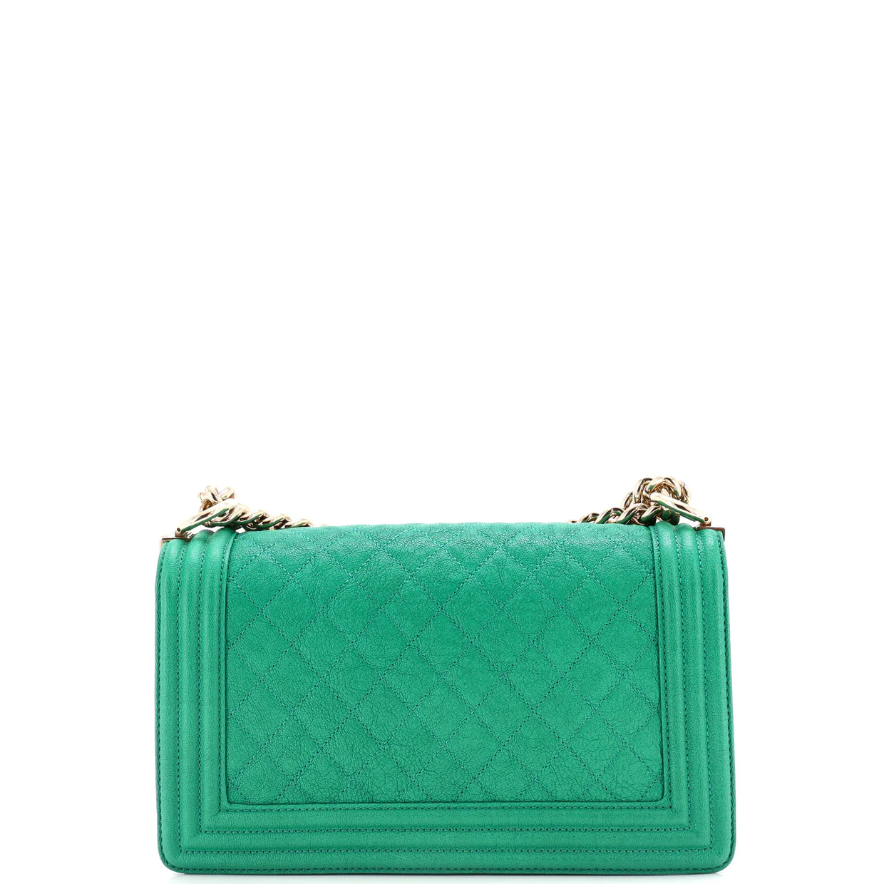 Boy Flap Bag Quilted Caviar Old Medium - Deep Luxury