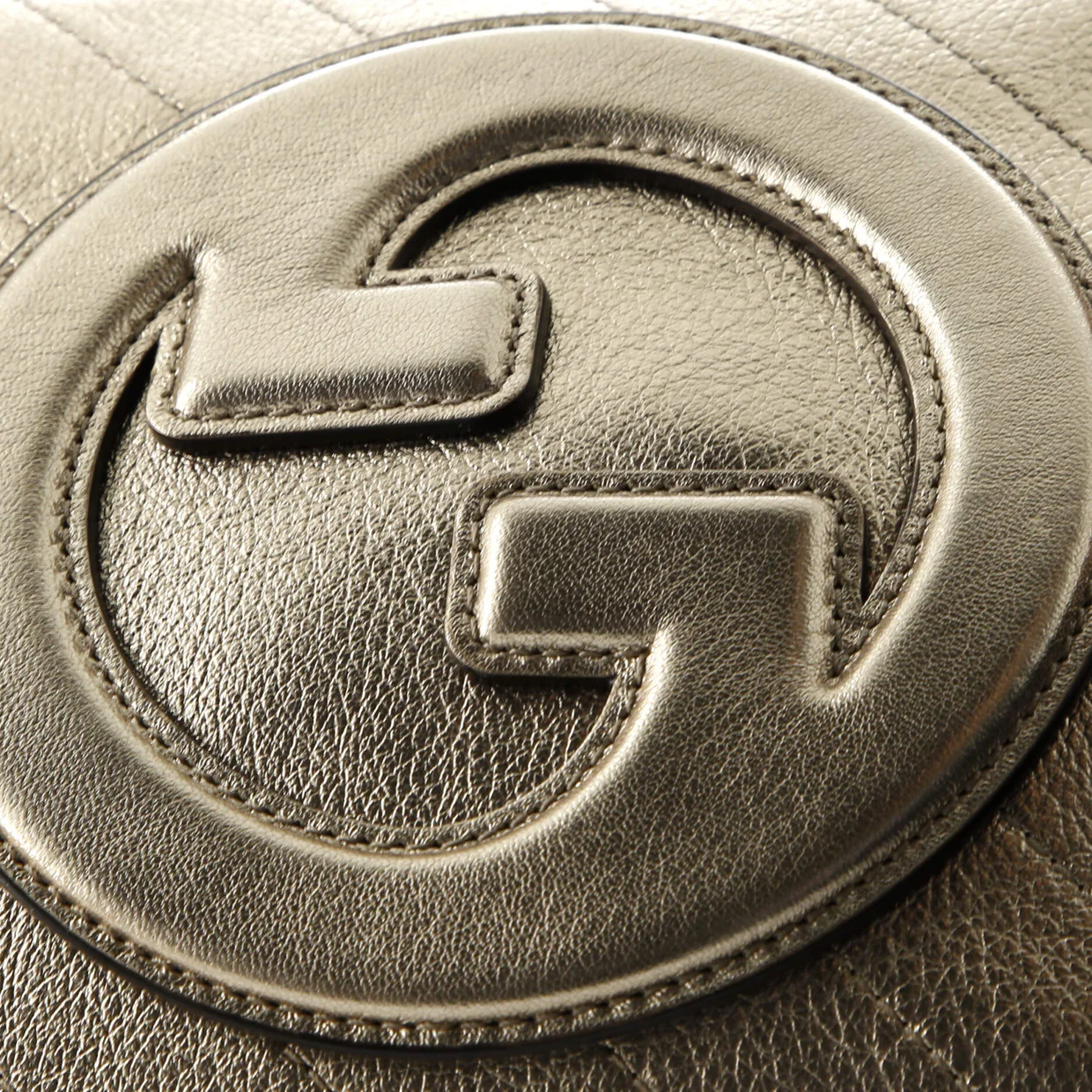 Blondie NM Camera Shoulder Bag Diagonal Quilted Leather Small - Deep Luxury