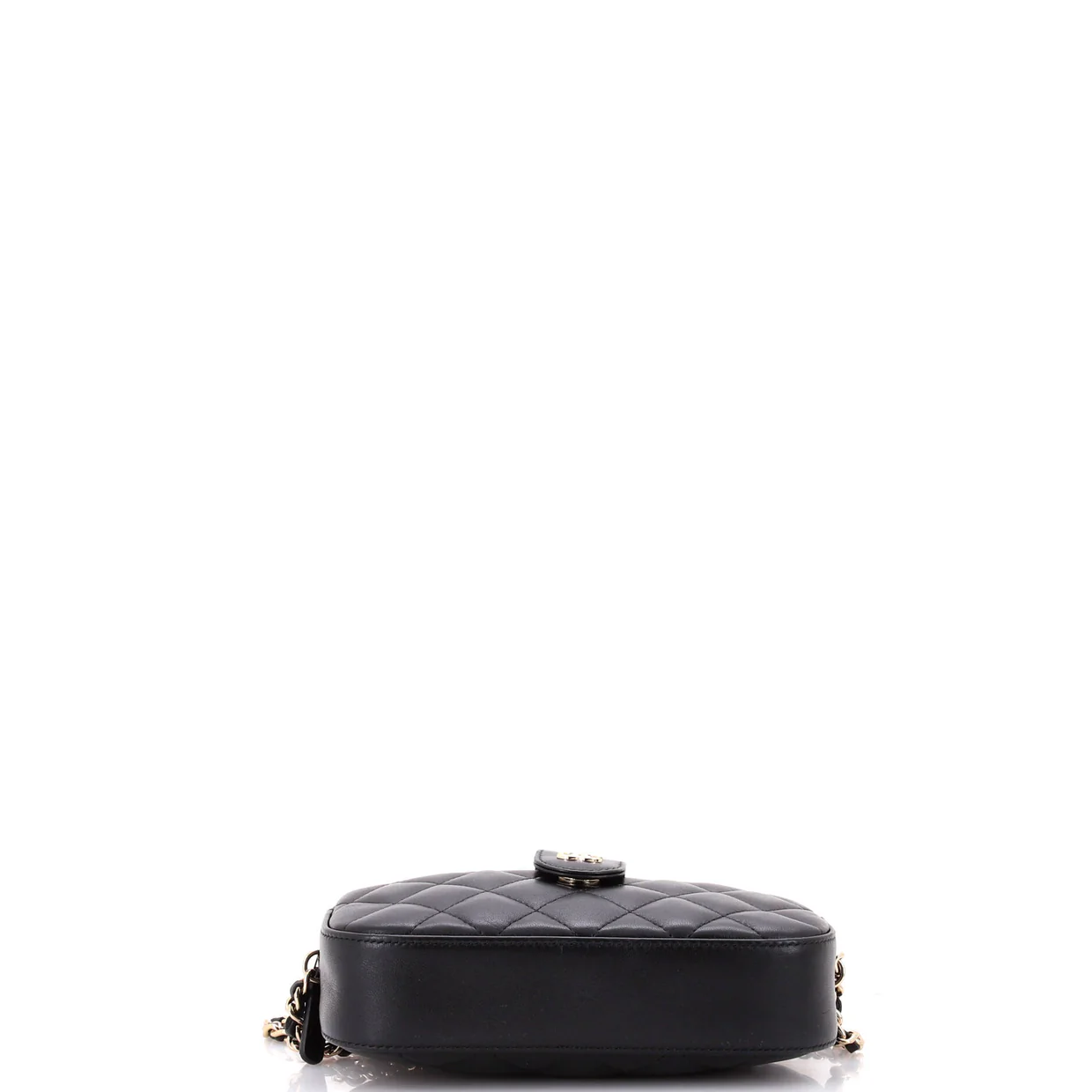 Slip Pocket Camera Case Bag Quilt Lambskin Mini - Deep Luxury