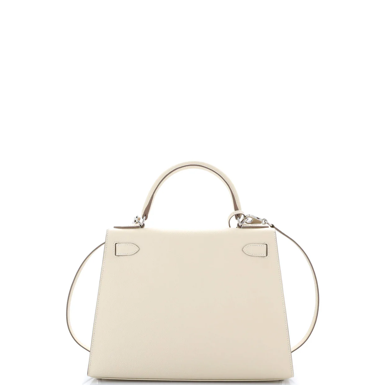 Kelly Handbag Light Epsom with Palladium Hardware 28 - Deep Luxury
