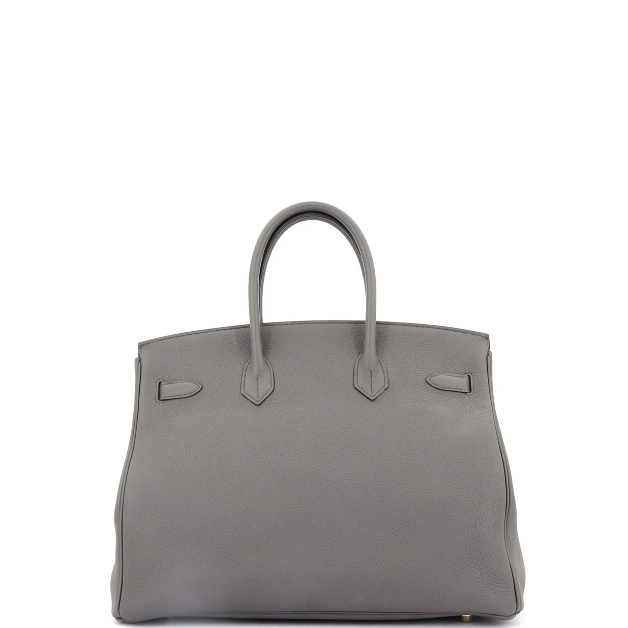 Birkin Handbag Grey Togo with Gold Hardware 35 - Deep Luxury