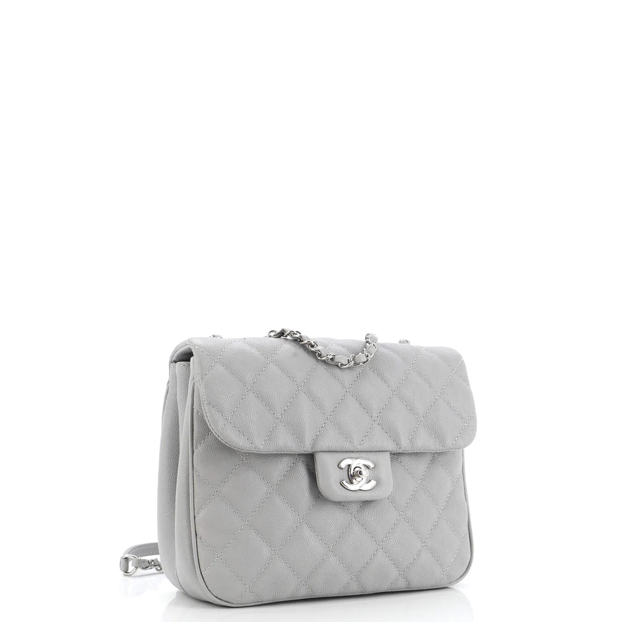 Urban Companion Flap Bag Quilted Caviar Small - Deep Luxury
