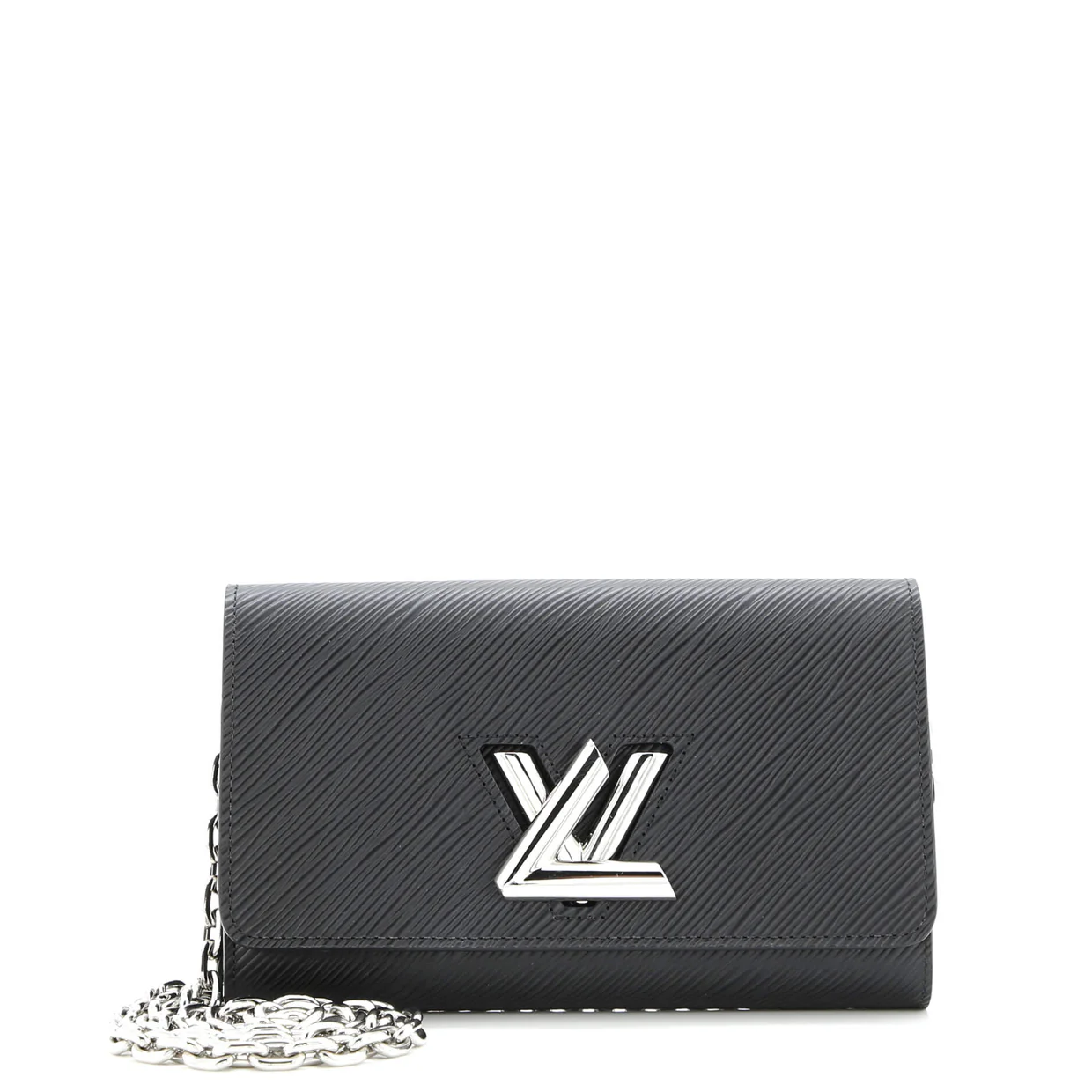 Twist Chain Wallet Epi Leather - Deep Luxury