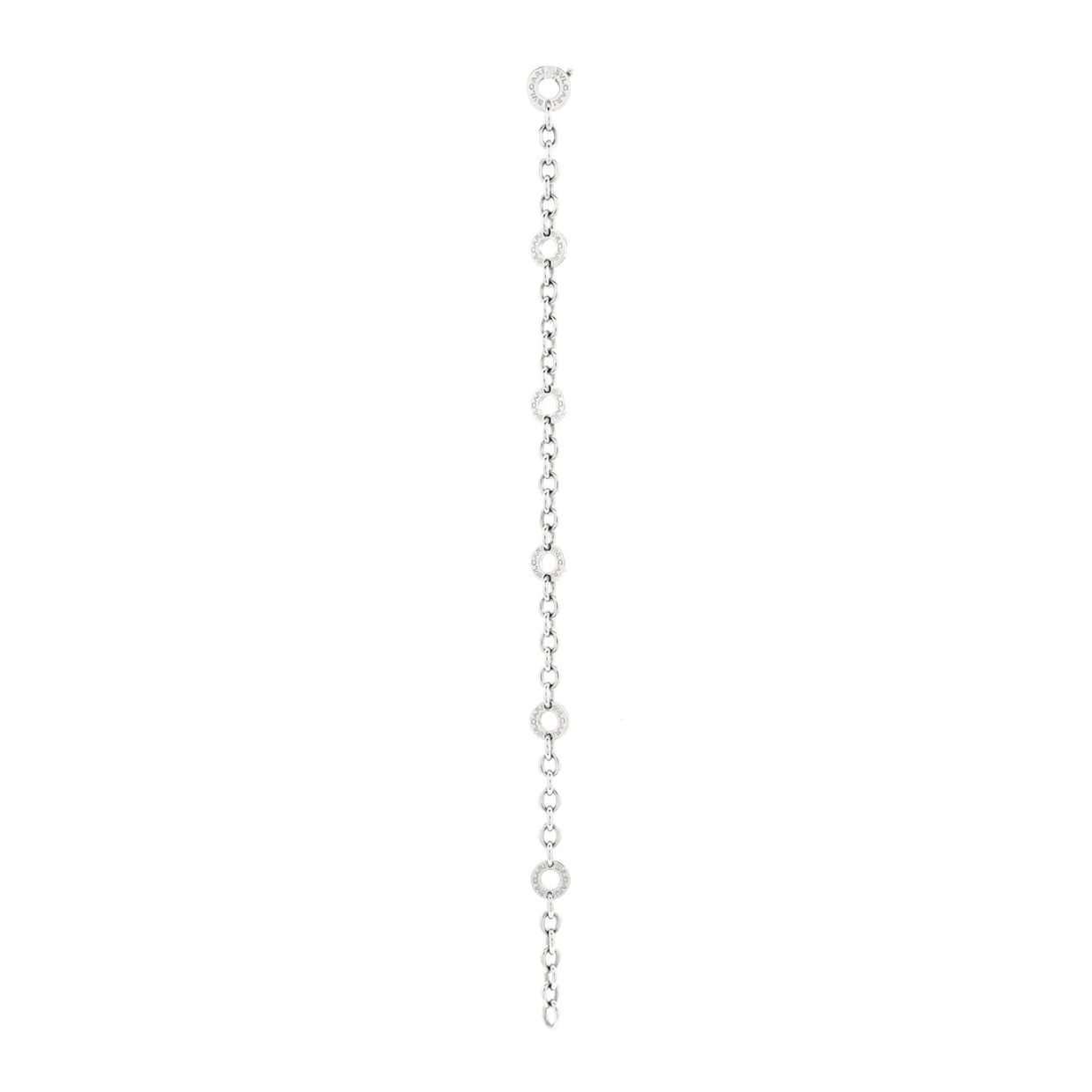 Bvlgari Bvlgari Station Bracelet 18K White Gold - Deep Luxury