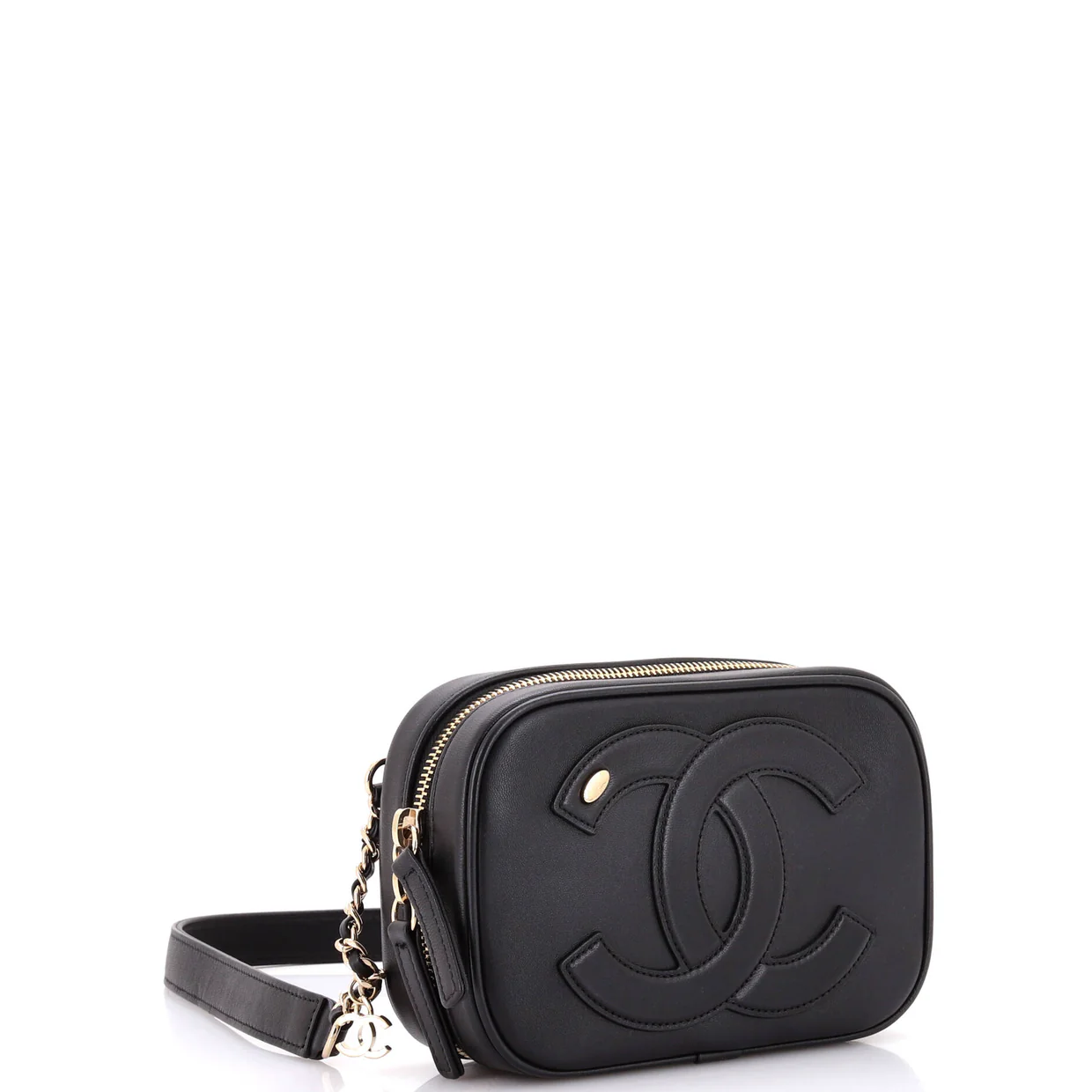 CC Mania Zip Around Belt Bag Lambskin - Deep Luxury