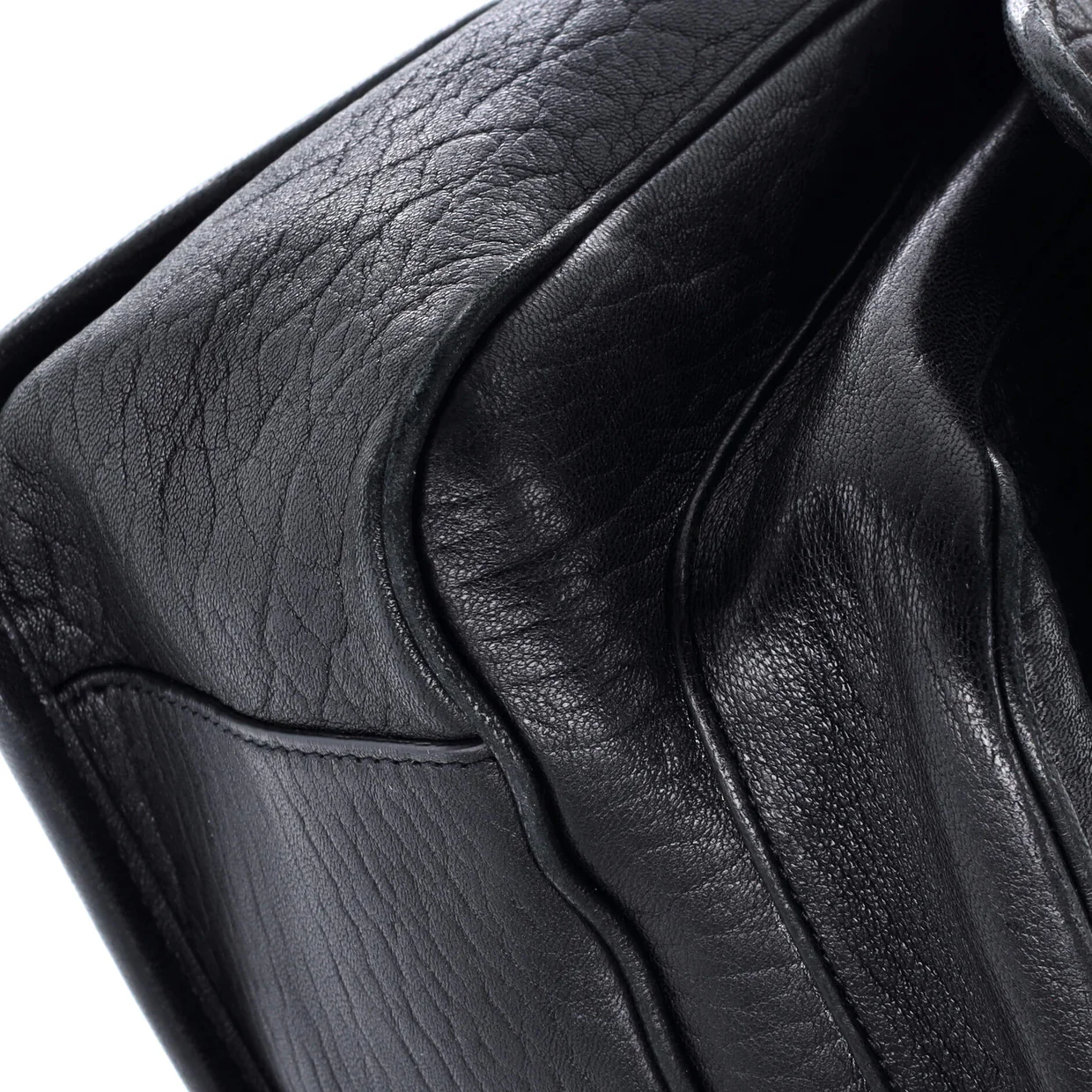 Niki Chain Flap Bag Leather Medium - Deep Luxury