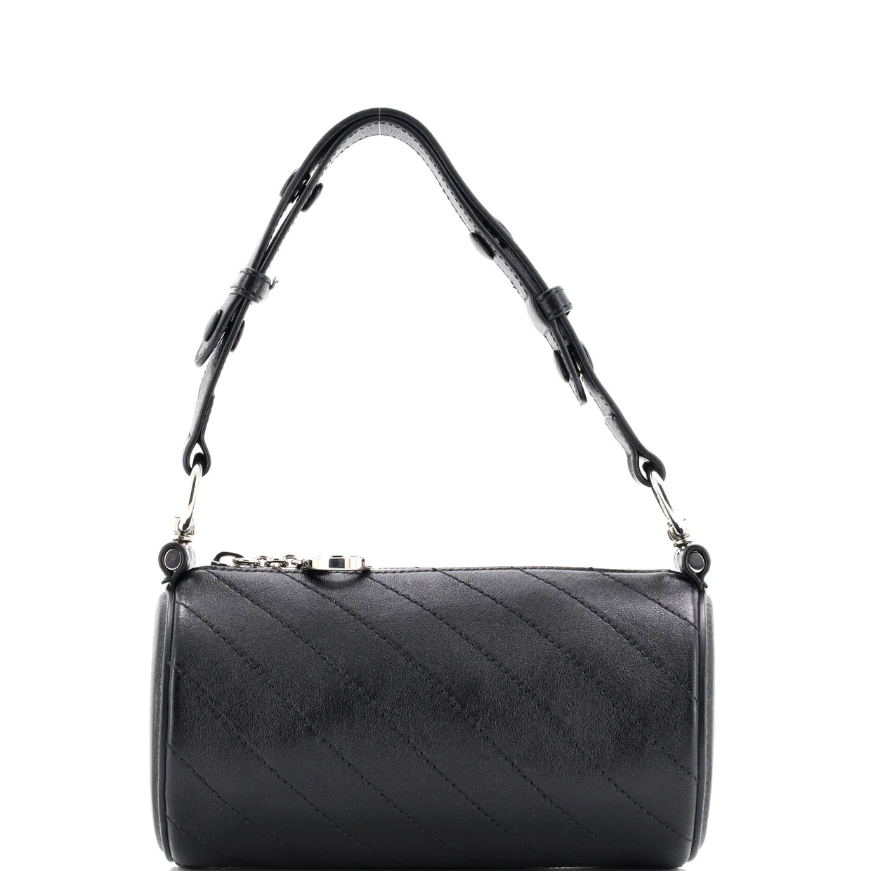 Blondie Shoulder Bag Diagonal Quilted Leather Mini - Deep Luxury