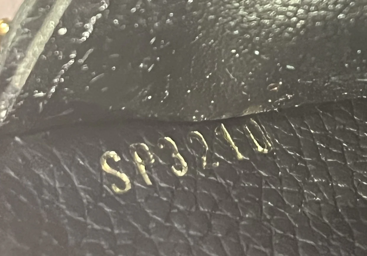 Clemence Wallet Monogram Empreinte Leather - Deep Luxury