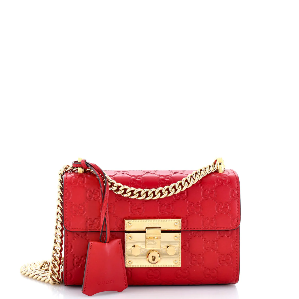 Padlock Shoulder Bag Guccissima Leather Small - Deep Luxury