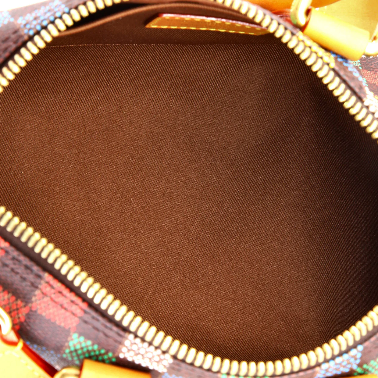 Keepall Bandouliere Bag Pharrell Williams LV Vers Damier Canvas 25 - Deep Luxury