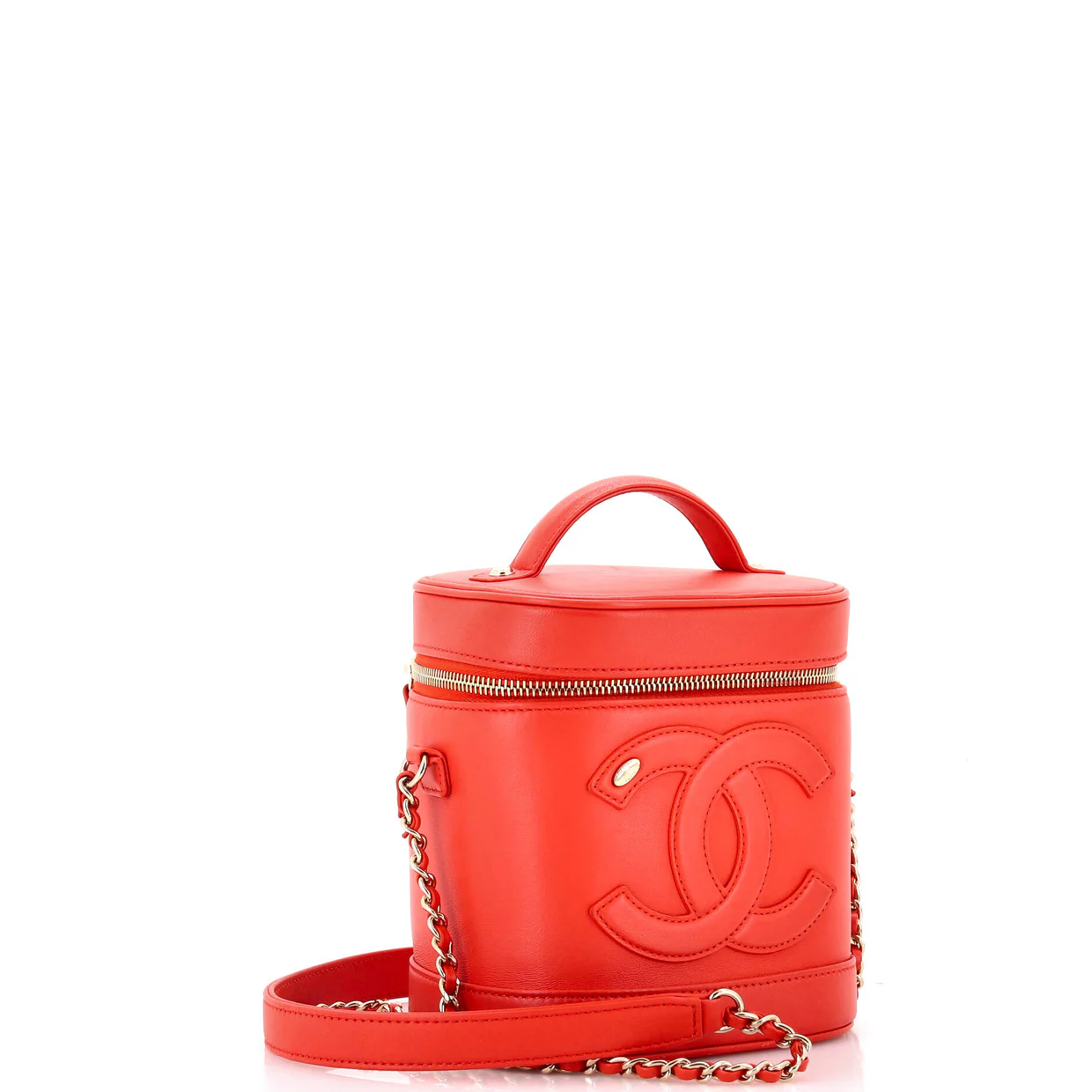 CC Mania Vanity Case Lambskin - Deep Luxury