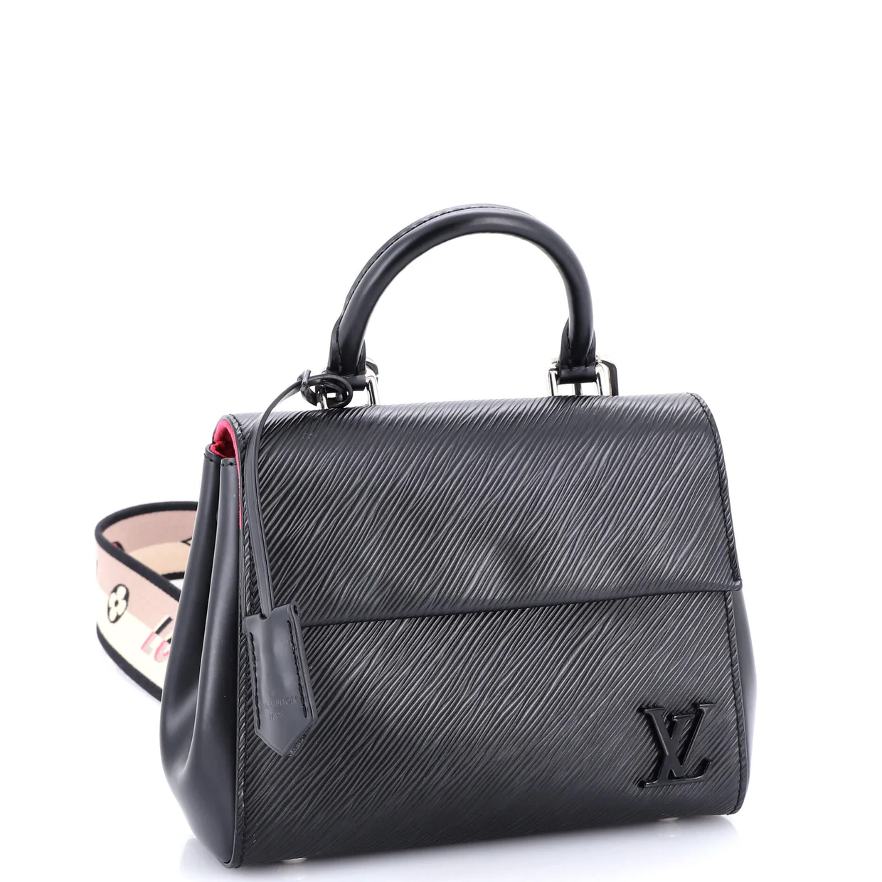 Cluny Top Handle Bag Epi Leather Mini - Deep Luxury