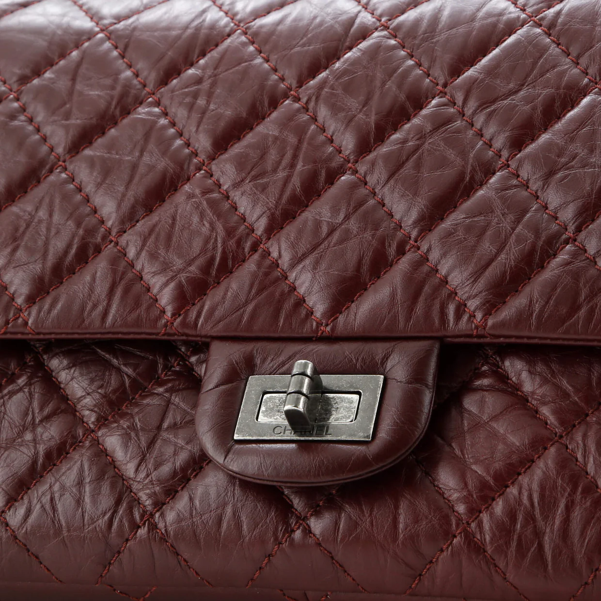 Classic Double Flap Bag Quilted Studded Lambskin Medium - Deep Luxury