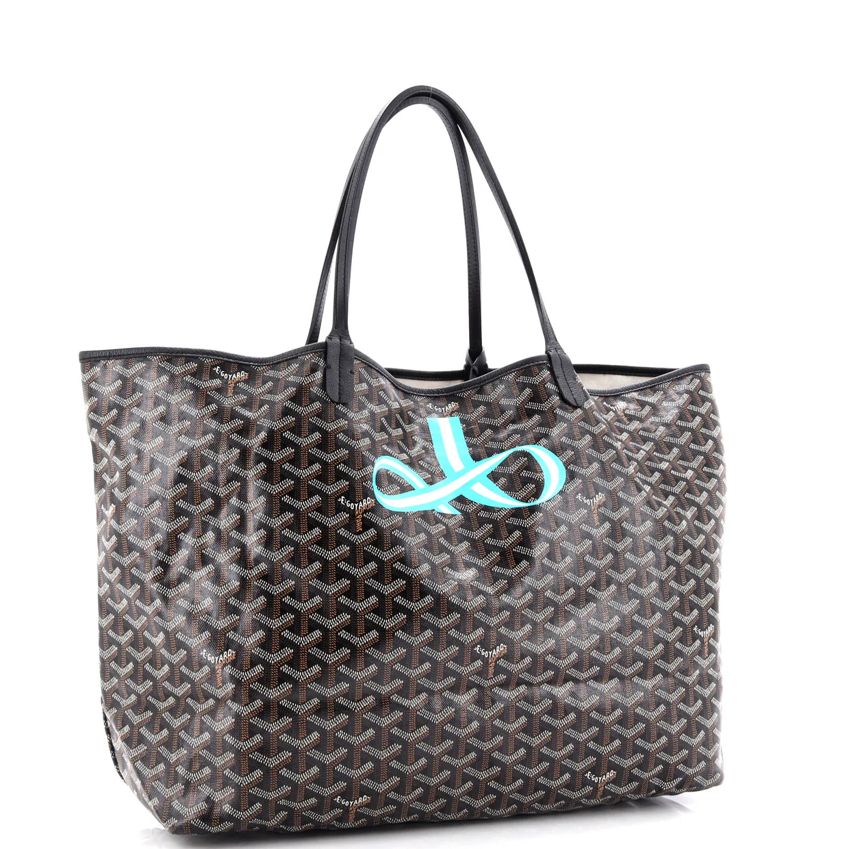 Saint Louis Tote Printed Coated Canvas GM - Deep Luxury