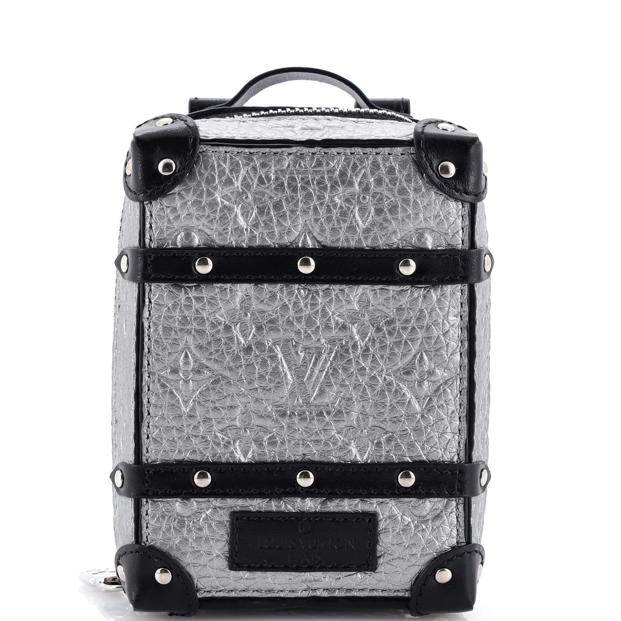 Soft Trunk Backpack Bag Charm and Key Holder Monogram Taurillon Leather - Deep Luxury