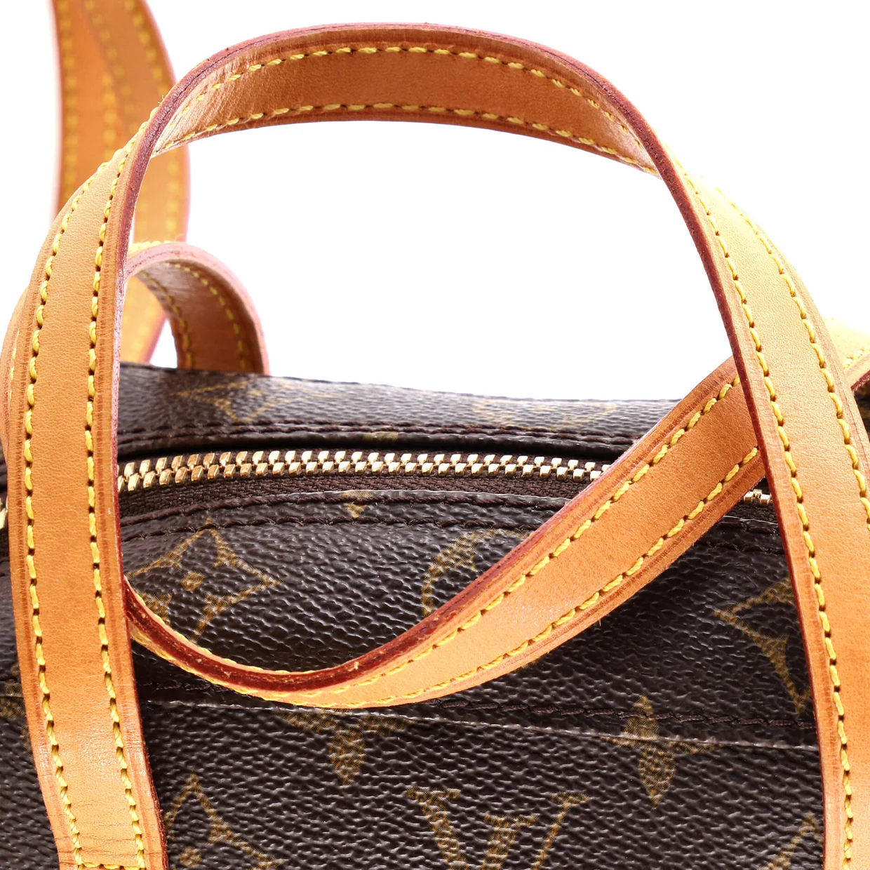 Spontini Handbag Monogram Canvas - Deep Luxury