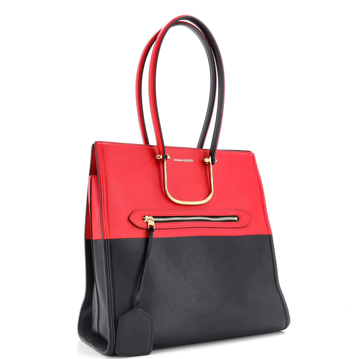 The Tall Story Tote Leather - Deep Luxury