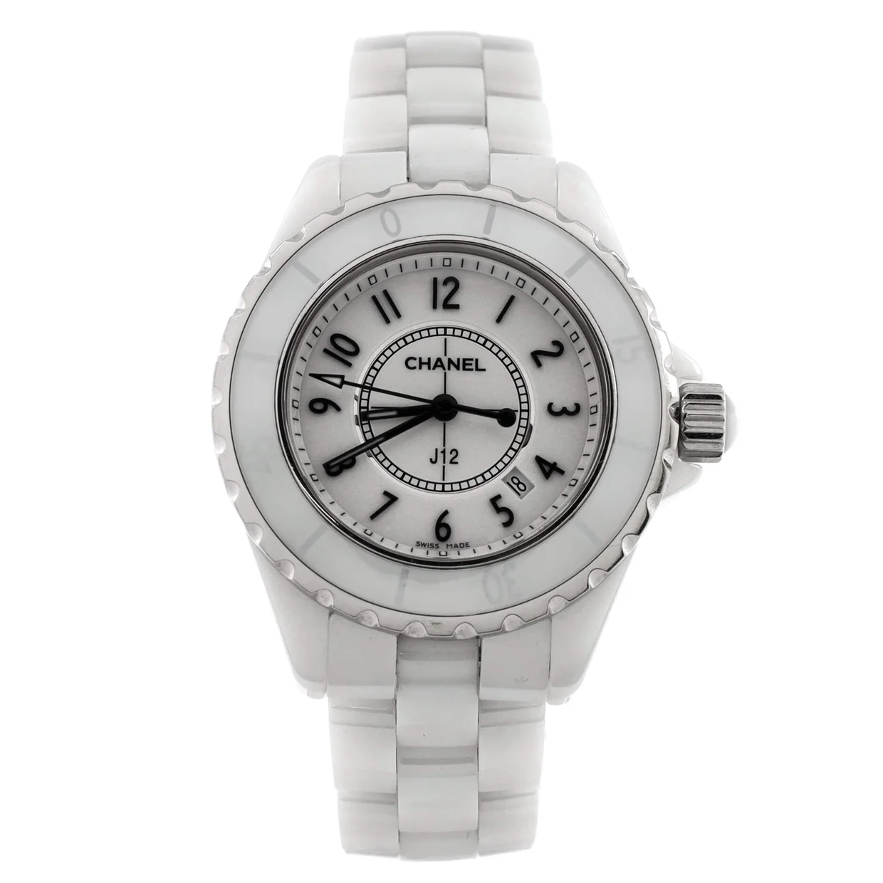J12 Quartz Watch Ceramic and Stainless Steel 33 - Deep Luxury